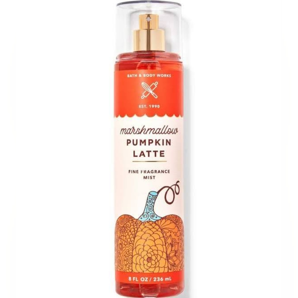 Bath and Body Works Marshamallow Pumkpun Latte Fine Fragrance Mist